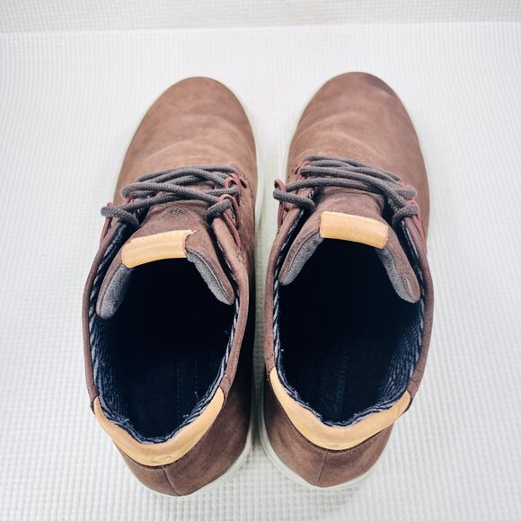 OluKai Nana Hele Chukka Bootie Shoe Suede Leather Waterproof Mens Size 10.5 - Picture 9 of 11